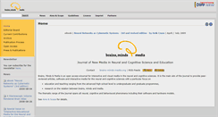 Desktop Screenshot of brains-minds-media.org